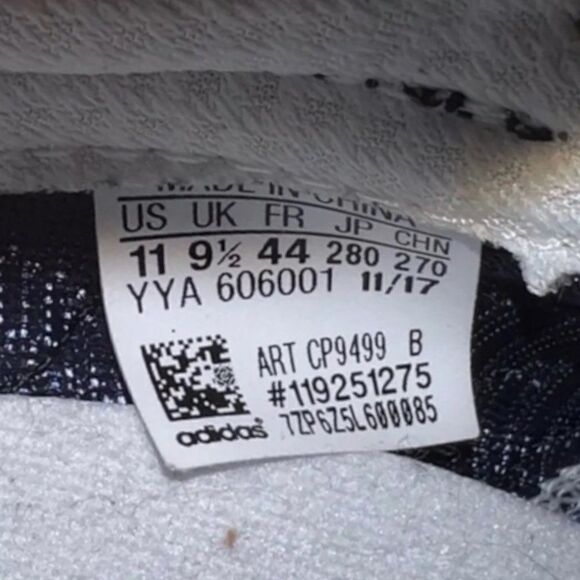 Adidas Adizero Tempo 9 White/Blue/Black CP9499 Women's 11 UK 9.5 EURO 44 - Picture 9 of 10